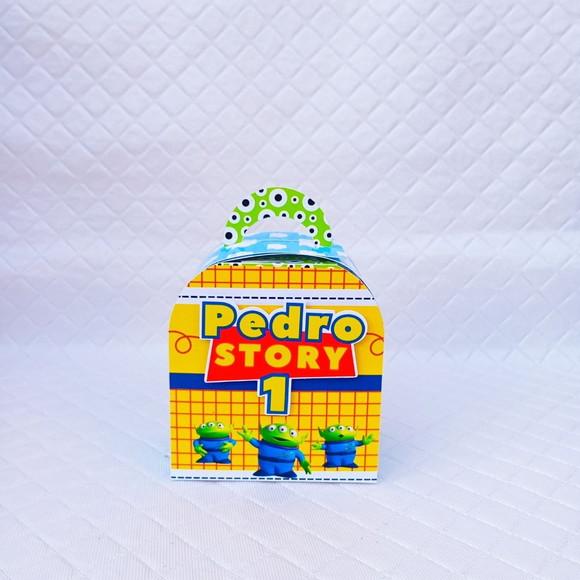 Caixa Maleta Personalizados Toy Story - 20 Peças