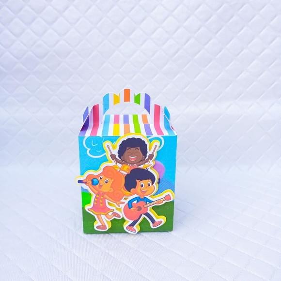 Caixa Lanchinho Personalizadas Três Palavrinhas - 20 Peças