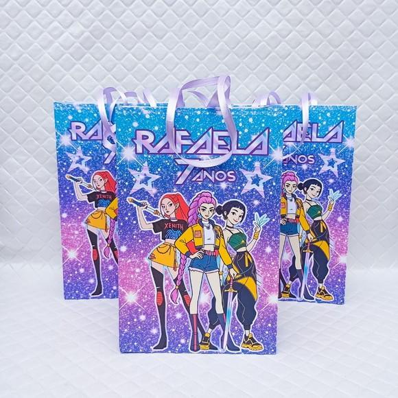 Sacolinha Personalizada Guerreira K-pop - m