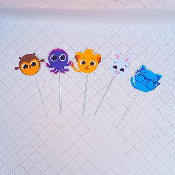 Topper para Docinho Bolofofos -50 Peças