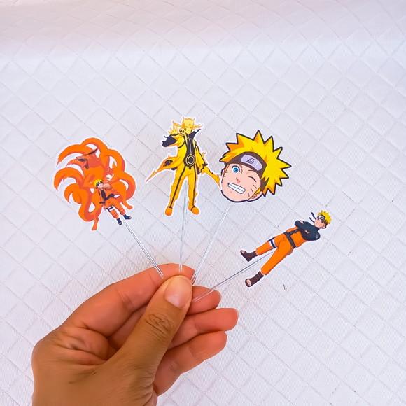 Topper para Docinho Naruto -50 Peças