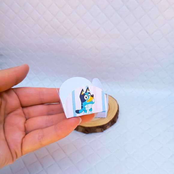 Kit 50 Forminha para Docinho Bluey