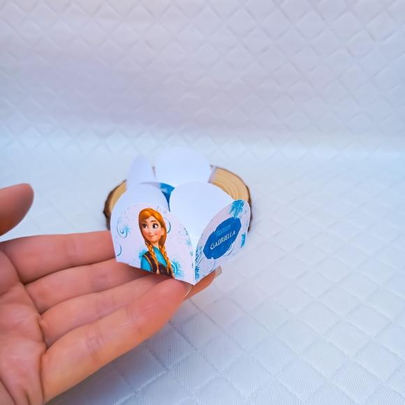 Kit 50 Forminha para Docinho Tema Frozen