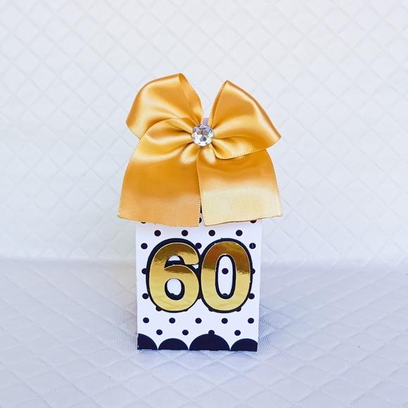 Caixa Milk Box Personalizado Anos 60 - 20 Peças