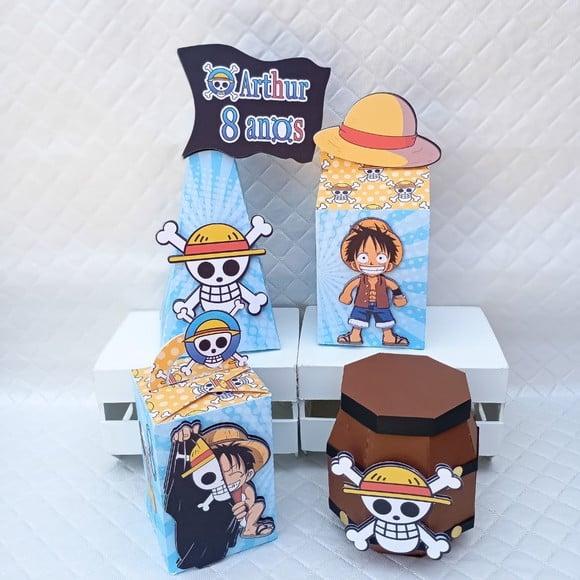 Kit 40 Caixas Personalizado One Piece