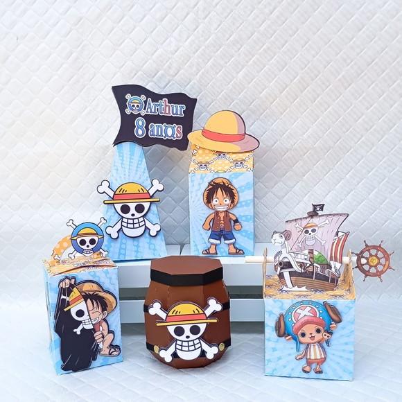 Kit 50 Caixas Personalizado One Piece