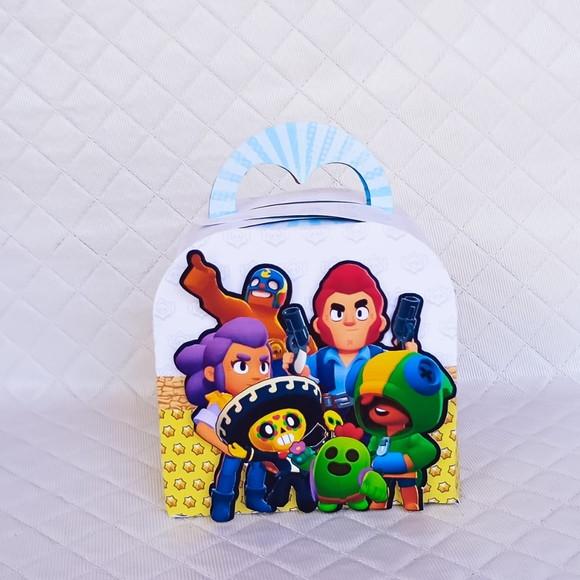 Caixa Maleta Brawl Stars - 20 Peças