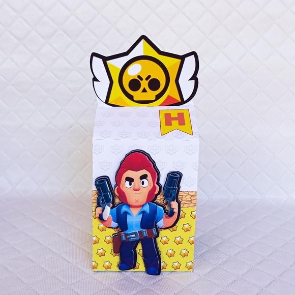 Caixa Milk Box Brawl Stars - 20 Peças