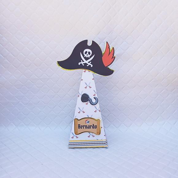 Caixa Cone/pirâmide Pirata - 20 Peças