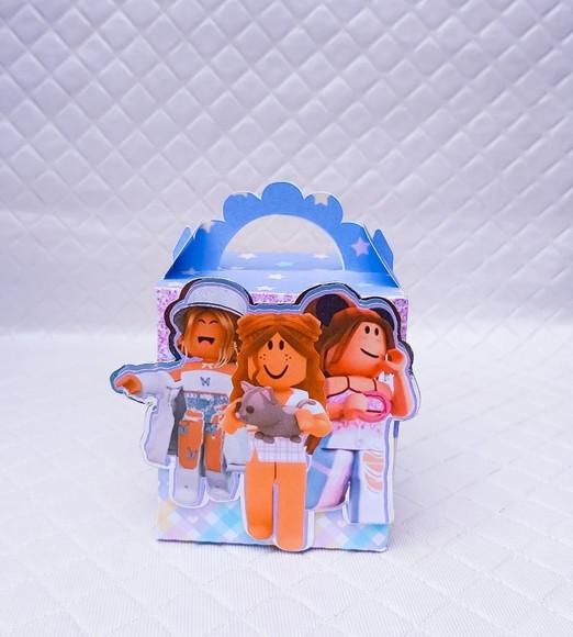 Caixa Lanchinho Roblox Menina