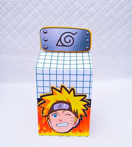 Caixa Milk Box Naruto