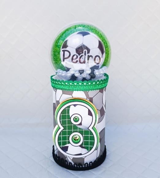Kit 10 Cofrinhos Lembrancinhas Luxo Futebol