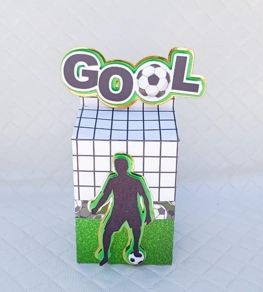 Caixa Milk Box Futebol - 20 Peças