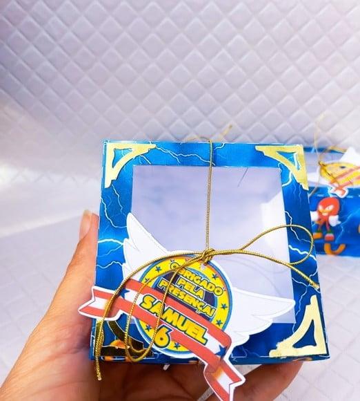 Kit 20 Caixas para Mini Donuts Sonic