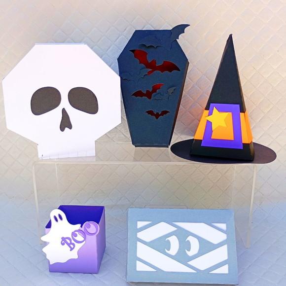 Kit 20 Caixas Lembrancinhas Halloween