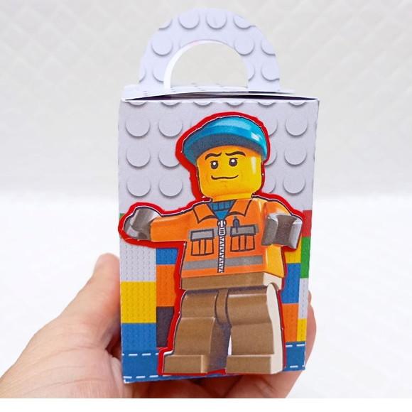 Caixa Alça Alta Personalizado Lego