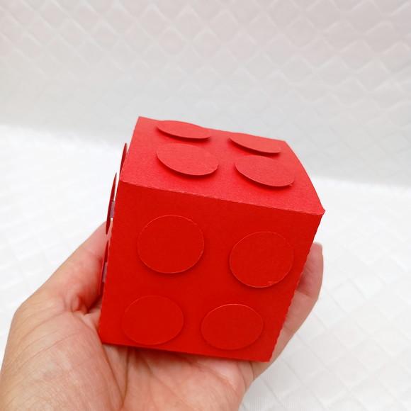 Caixa Cubo Lego - 20 Peças
