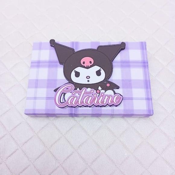 Caixa Kit Kat Personalizado Kuromi - 20 Peças