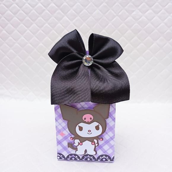 Caixa Milk Box Personalizado Kuromi - 20 Peças