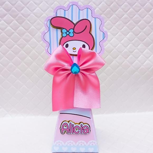 Caixa Cone/pirâmide My Melody - 20 Itens