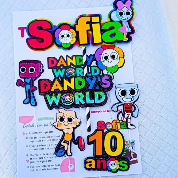 Topo de Bolo Dandy's World
