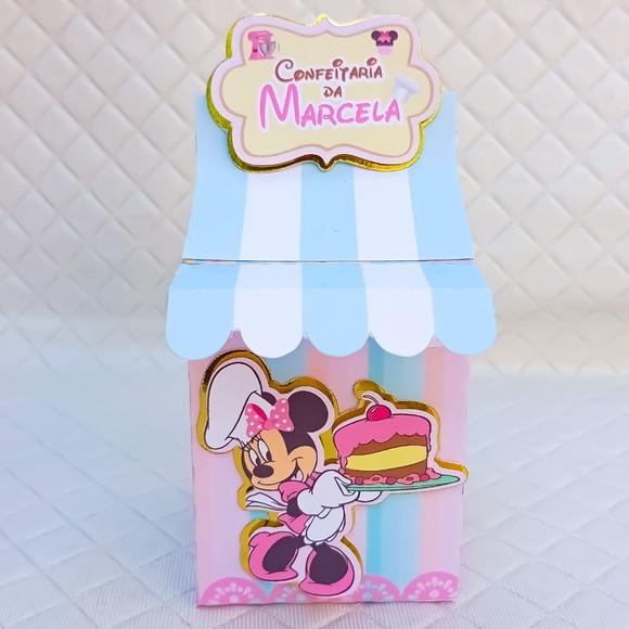 Caixa Milk Box Confeitaria da Minnie - 20 Peças