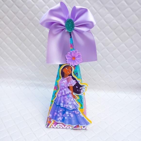 Caixa Cone/pirâmide Personalizado Encanto Disney- 20 Peças