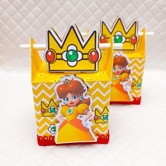 Caixa Canudo Princesa Daisy- 20 Peças