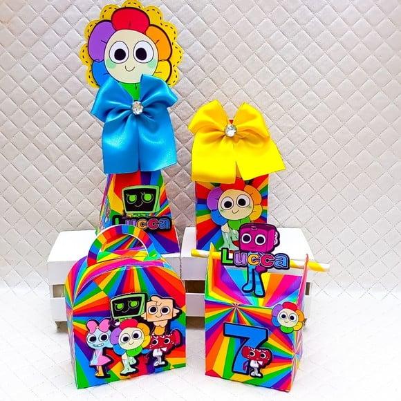 Kit 20 Caixas Personalizado Dandy's World