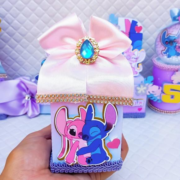 Caixa Milk Box Lillo Stitch Luxo - 10 Peças