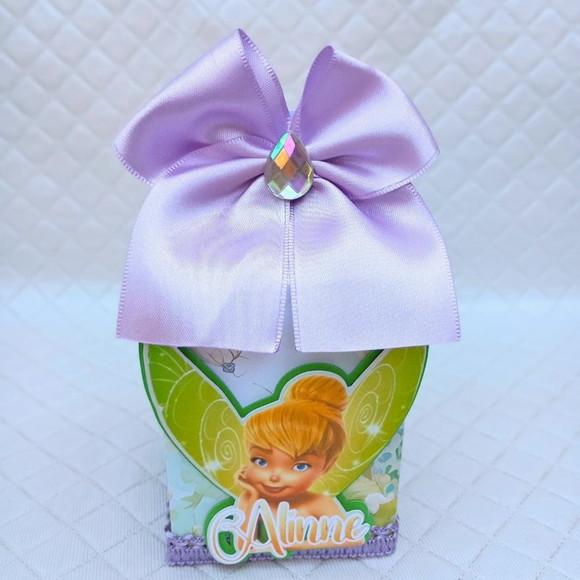 Caixa Milk Box Personalizado Sininho Tinker Bell-20 Peças