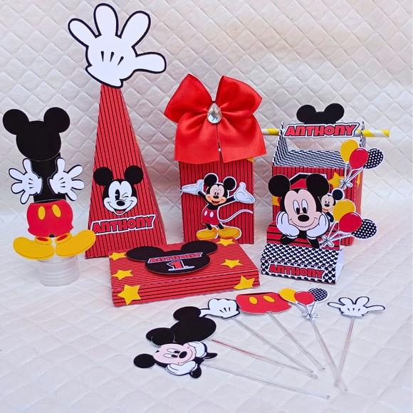 Kit Festa Mickey - 60 Itens