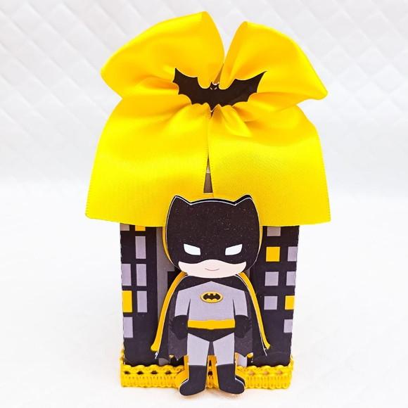 Caixa Milk Box Personalizado Batman - 20 Itens