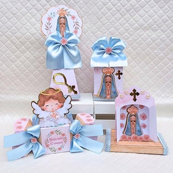 Kit 40 Caixas Personalizado Nossa Senhora Aparecida