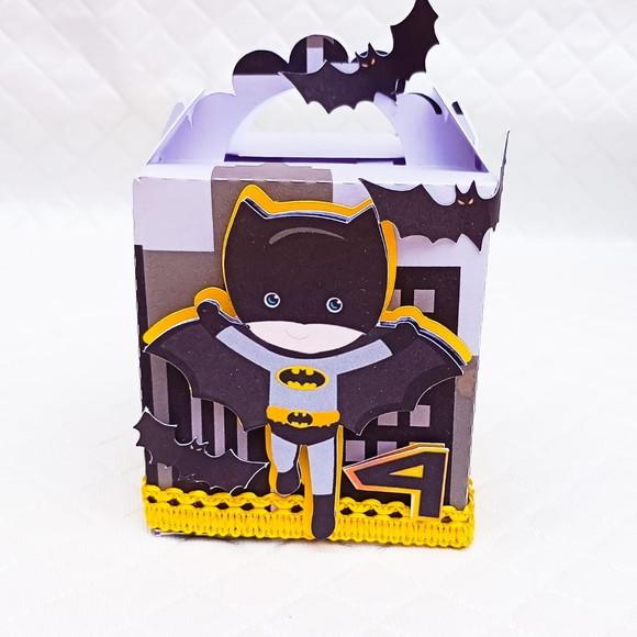 Caixa Lanchinho Personalizado Batman - 20 Itens