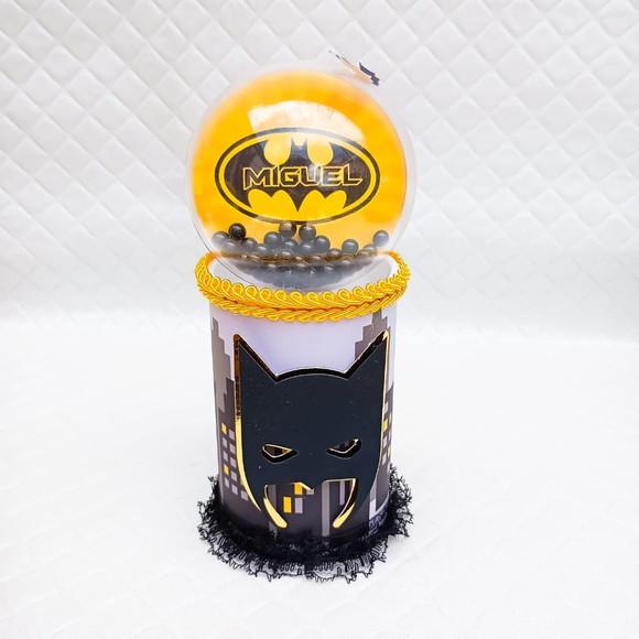 Cofrinho Personalizado Batman Luxo - 10 Itens