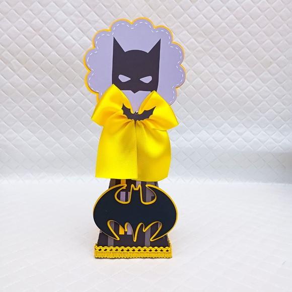 Caixa Cone/pirâmide Personalizado Batman - 20 Itens