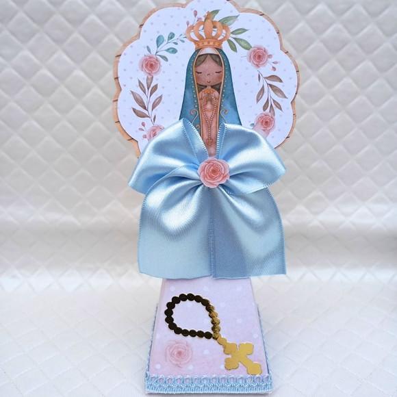Caixa Cone/pirâmide Nossa Senhora Aparecida - 20 Peças