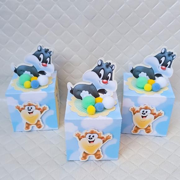 Caixa Cubo Looney Tunes Baby - 20 Peças