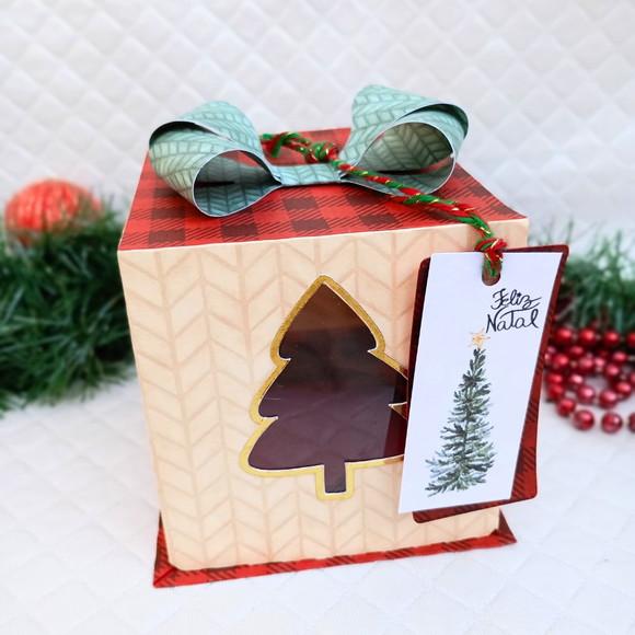 Kit 10 Caixas Mini Panetone