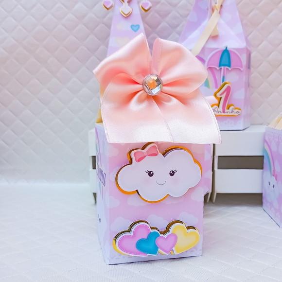 Caixas Milk Box Chuva de Amor/benção - 20 Peças