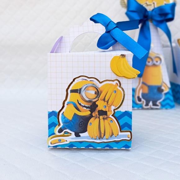 Caixa Lanchinho Minions - 20 Peças