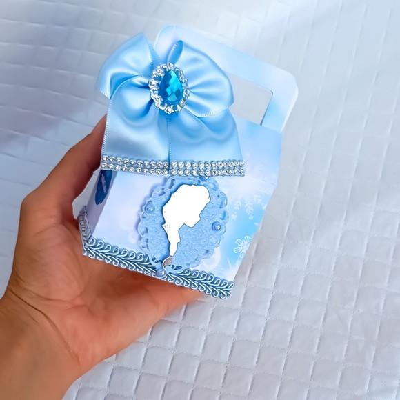 Caixa Mini Bolsinha Frozen Luxo