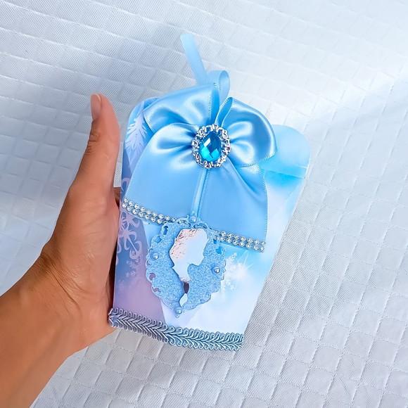Caixa Coração Frozen Luxo