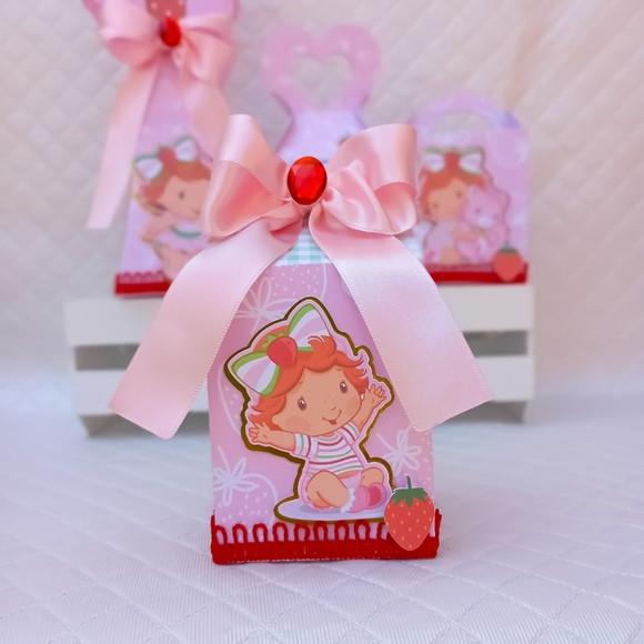 Caixa Milk Box Moranguinho Baby - 20 Peças