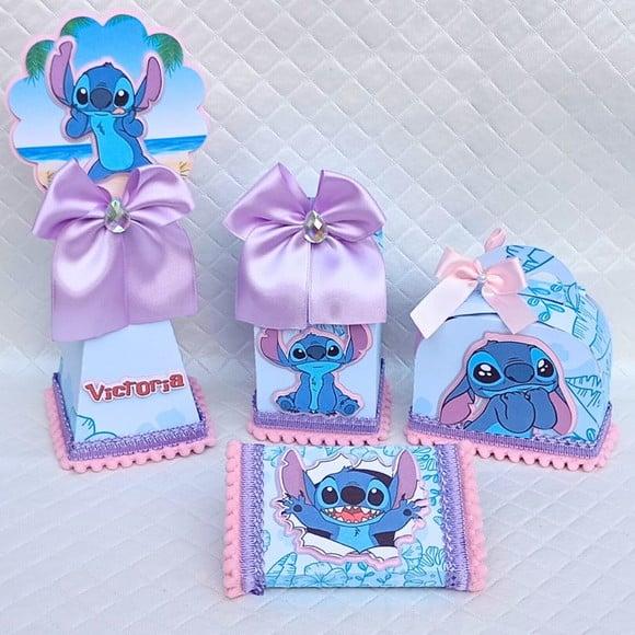 Kit Festa 20 Personalizados Stitch