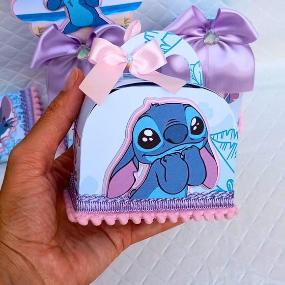 Caixa Maletinha Stitch Luxo - 10 Peças
