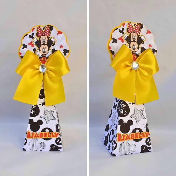 Caixa Cone Minnie e Mickey