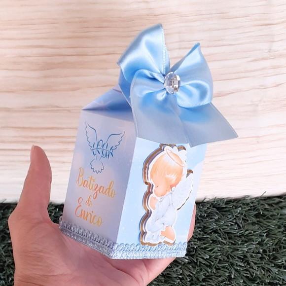Caixa Milk Box Batizado (20 Peças)