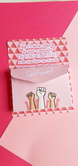 Dia das Mulheres Lembrancinhas Porta Kit Kat (20 Itens)